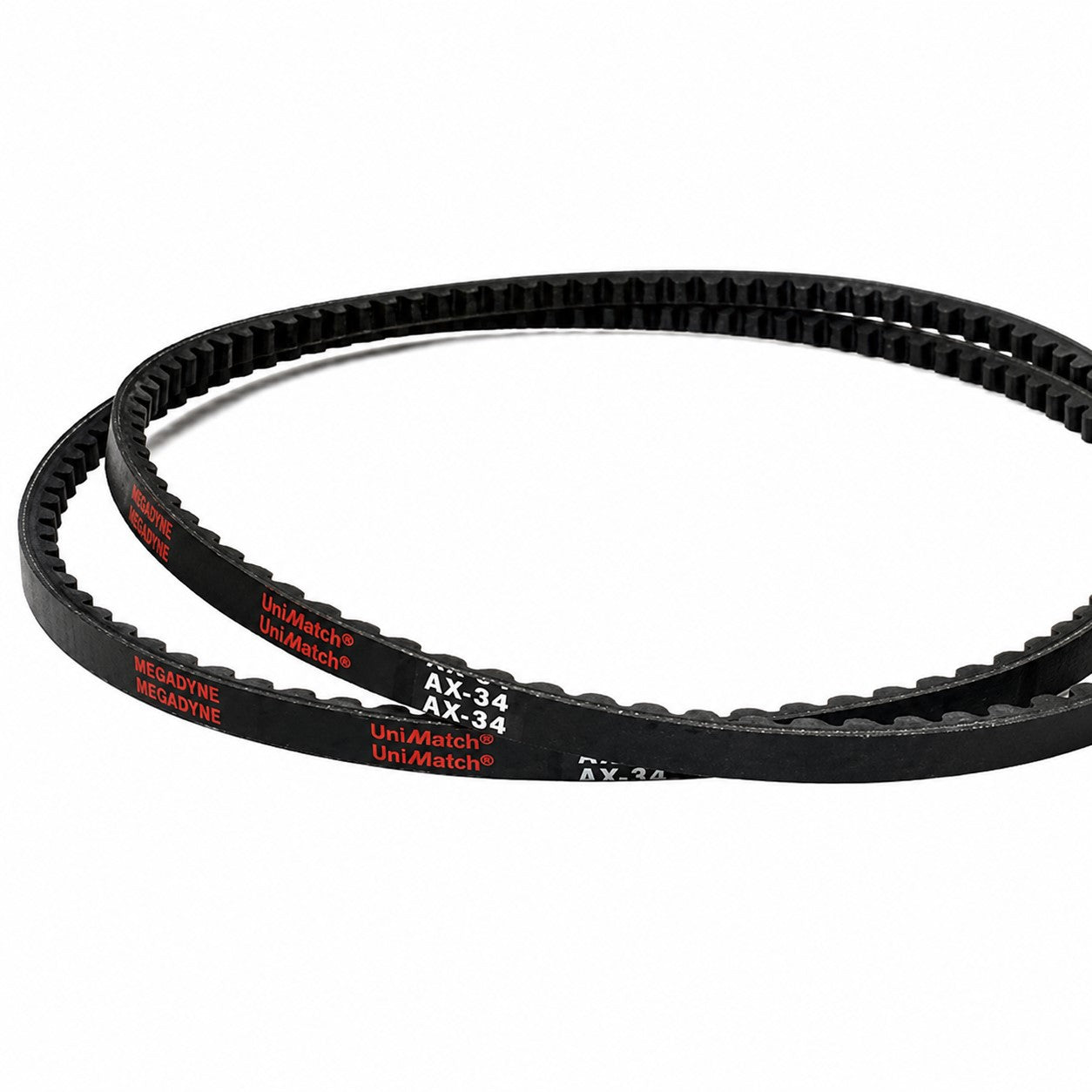 Jason Industrial AX22 – EPDM Raw Edge Cogged Classical V-Belt